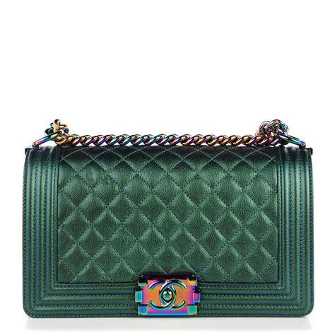 chanel green iridescent|chanel iridescent handbags.